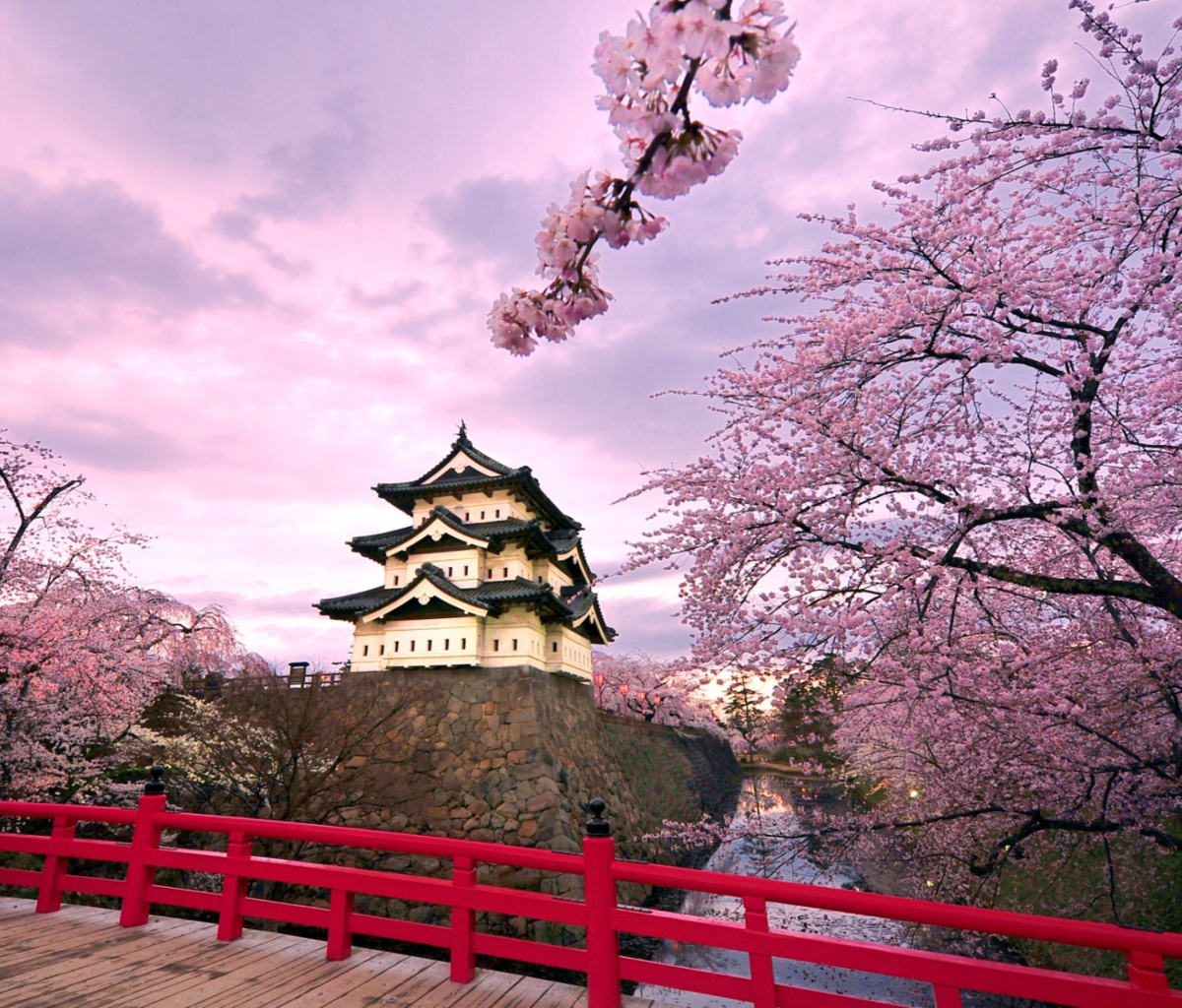 Screenshot №1 pro téma Hirosaki Castle Japan 1200x1024