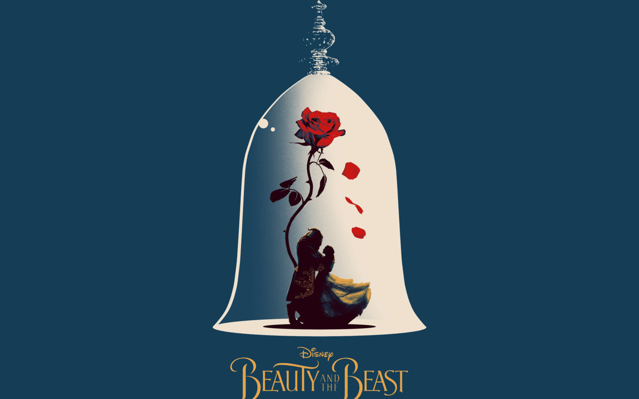 Beauty and the Beast Poster wallpaper 1280x800