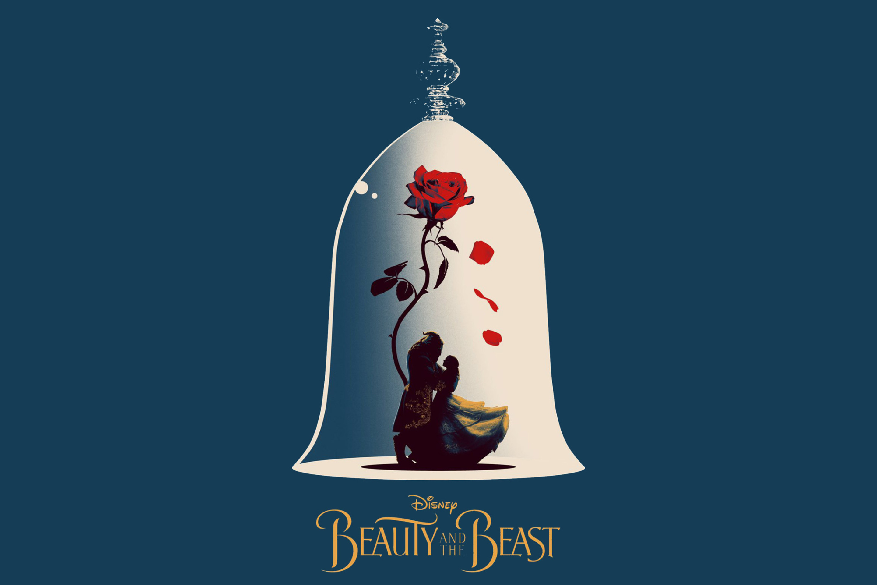 Das Beauty and the Beast Poster Wallpaper 2880x1920