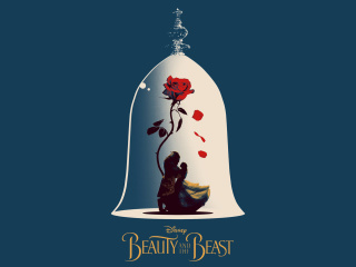 Fondo de pantalla Beauty and the Beast Poster 320x240