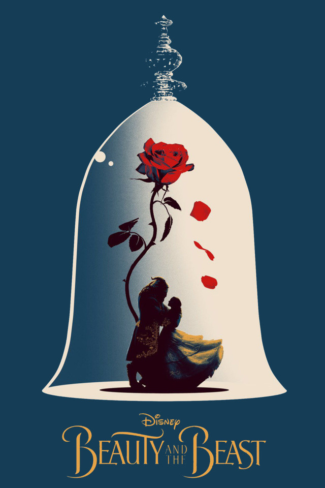 Beauty and the Beast Poster wallpaper 640x960