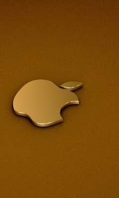 Screenshot №1 pro téma Golden Apple Logo 240x400