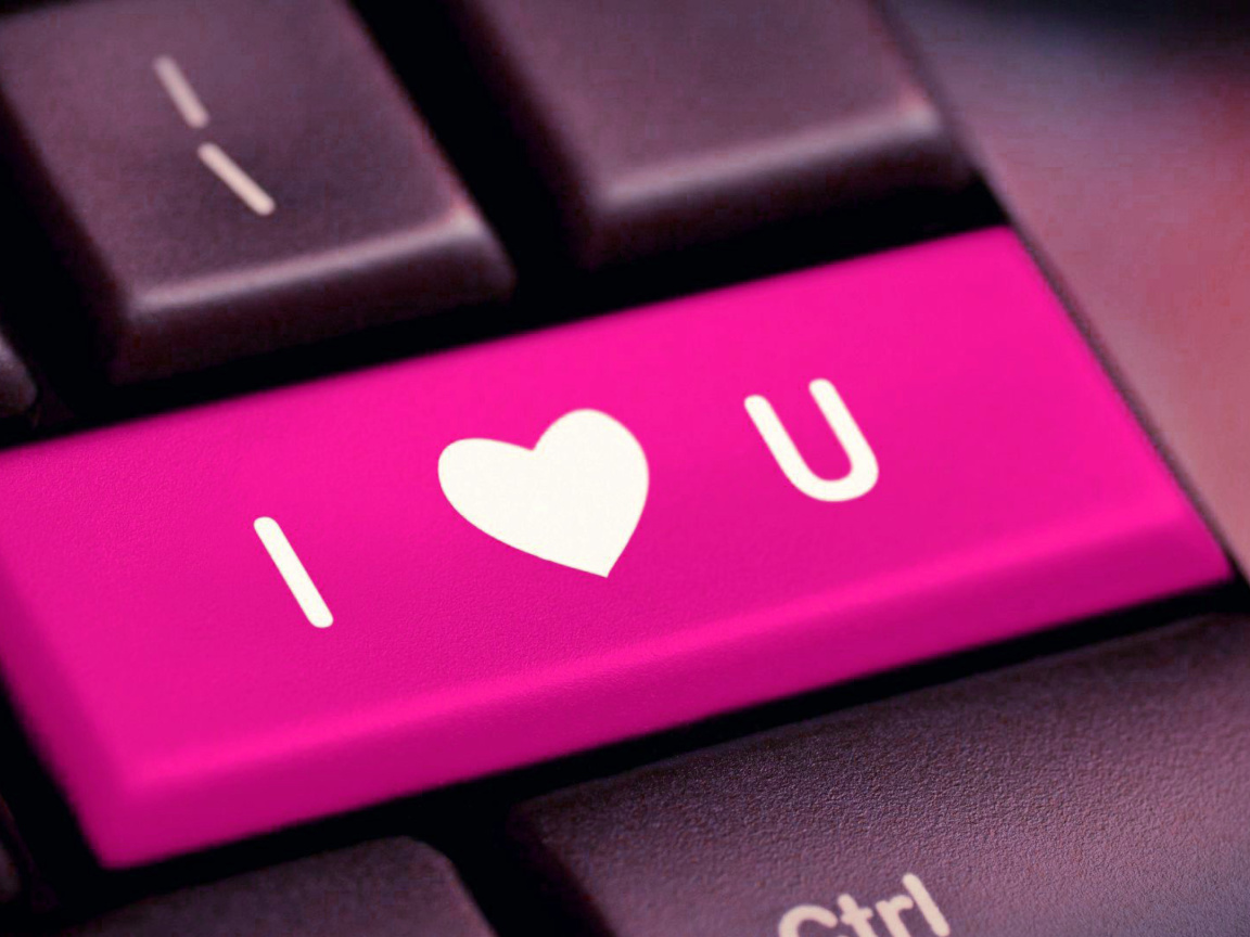 Screenshot №1 pro téma I Love You Hi Tech Style 1152x864