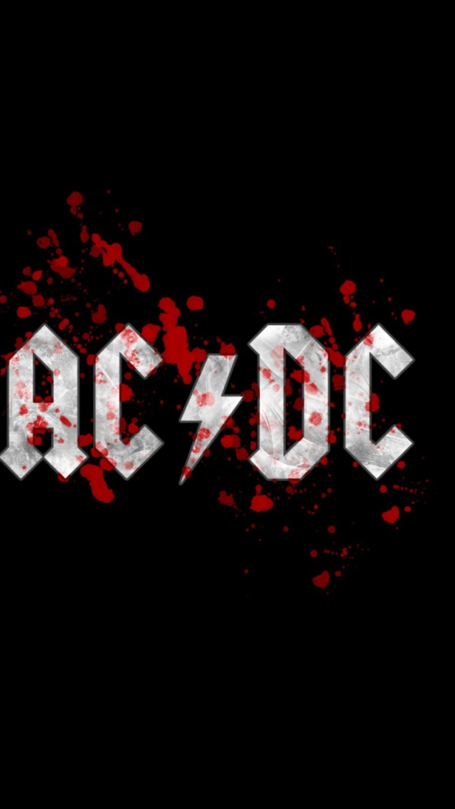 Sfondi AC/DC Logo 640x1136
