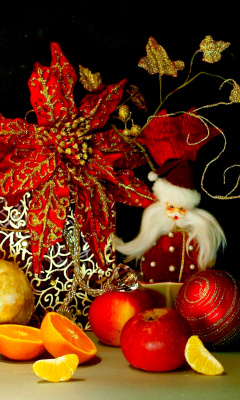 Sfondi Christmas Still Life 240x400