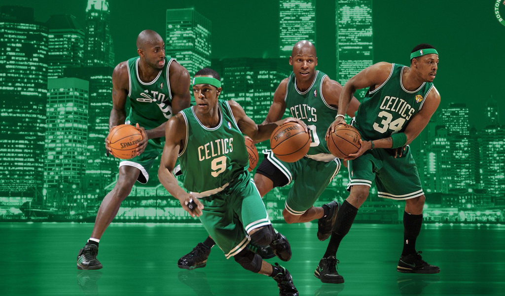 Screenshot №1 pro téma Boston Celtics NBA Team 1024x600