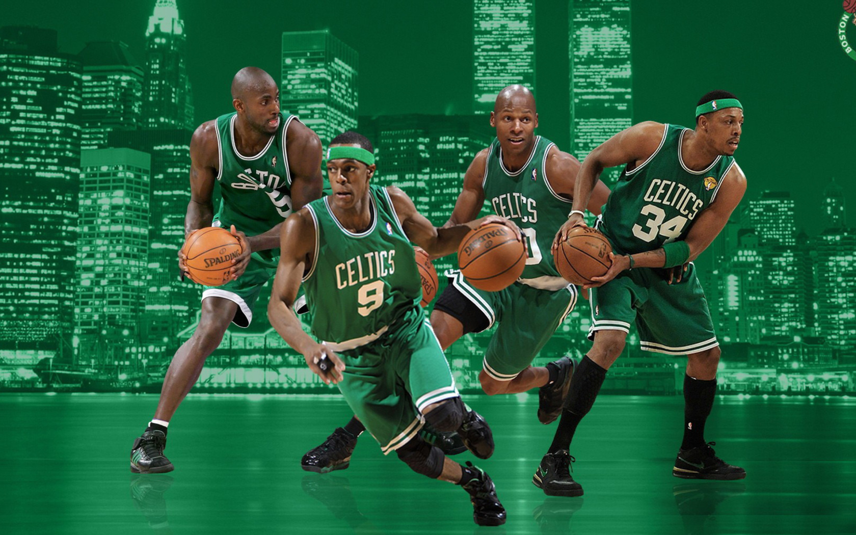 Screenshot №1 pro téma Boston Celtics NBA Team 1680x1050