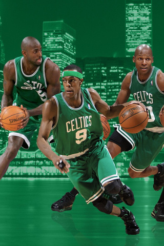 Screenshot №1 pro téma Boston Celtics NBA Team 320x480