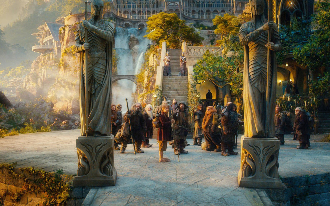 Screenshot №1 pro téma The Hobbit - An Unexpected Journey 1280x800