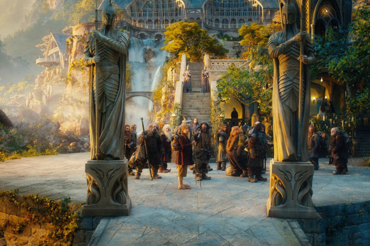 Screenshot №1 pro téma The Hobbit - An Unexpected Journey