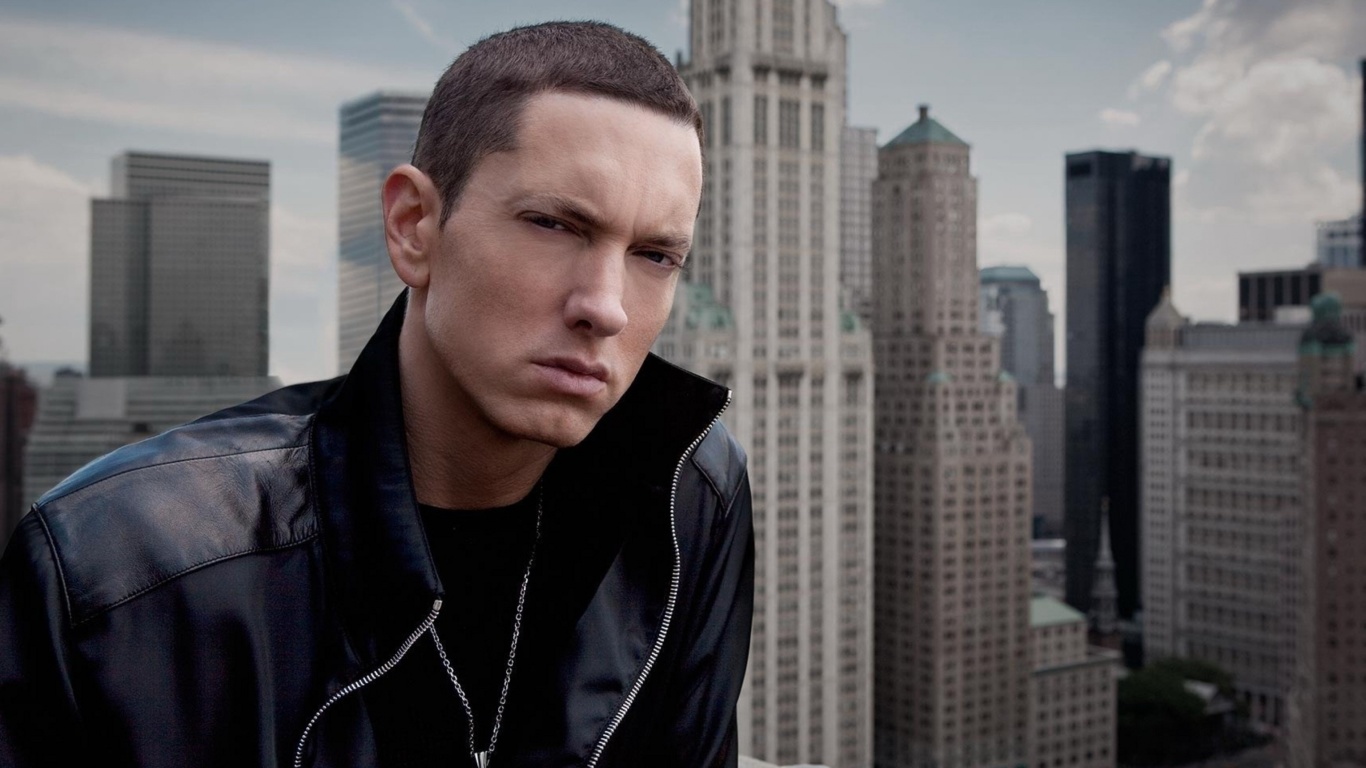Eminem, Till I Collapse wallpaper 1366x768