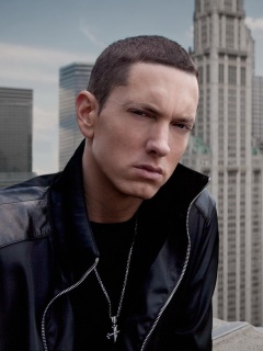 Fondo de pantalla Eminem, Till I Collapse 240x320