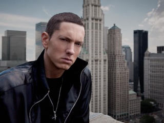 Fondo de pantalla Eminem, Till I Collapse 320x240