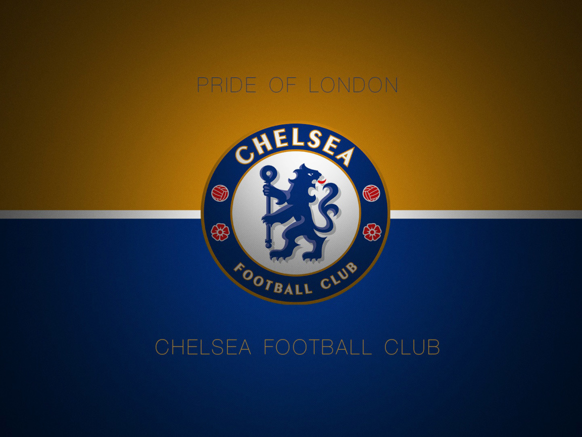 Chelsea Football Logo wallpaper 1152x864