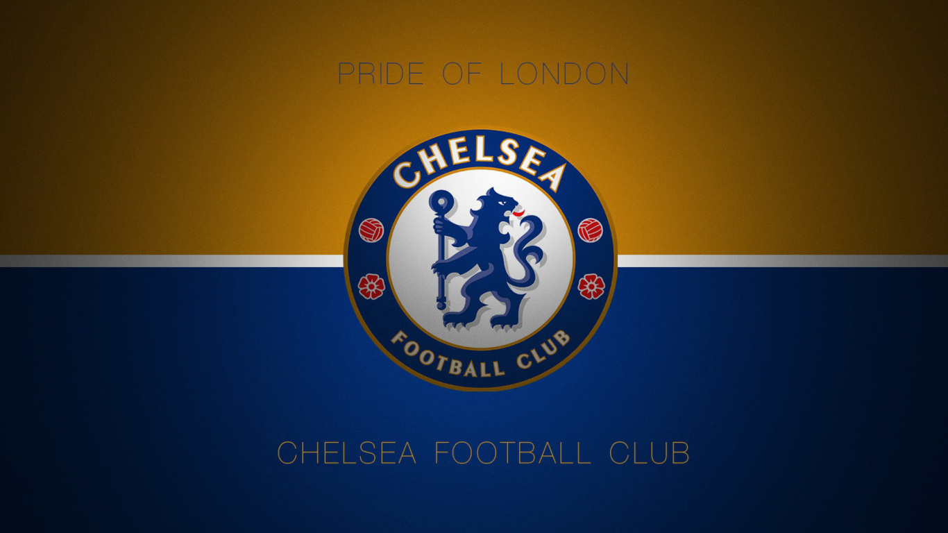 Chelsea Football Logo screenshot #1 1366x768
