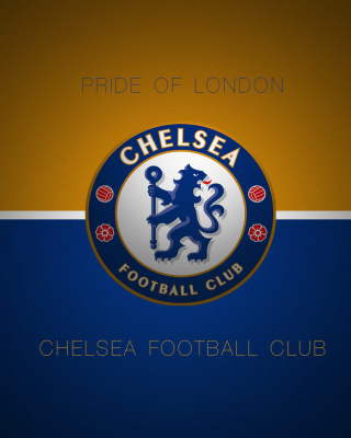 Kostenloses Chelsea Football Logo Wallpaper für 768x1280