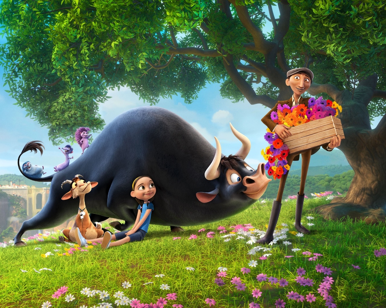 Ferdinand 2017 American 3D Computer Animated Comedy Film screenshot #1 1280x1024