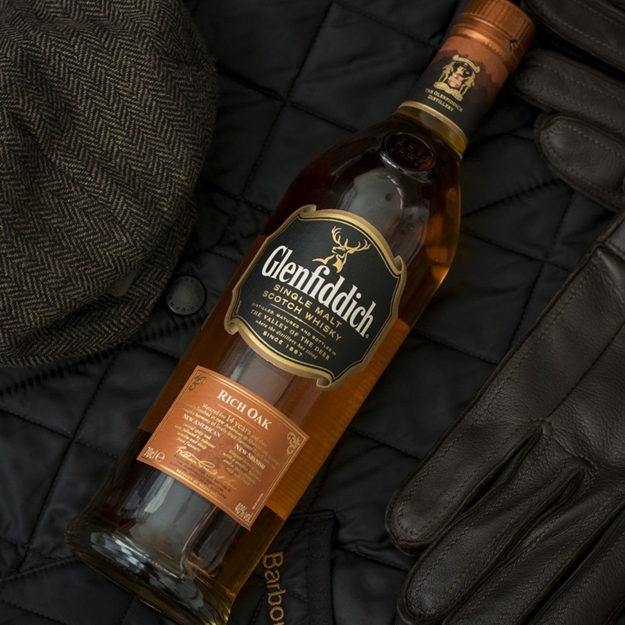 Sfondi Glenfiddich single malt Scotch Whisky 2048x2048
