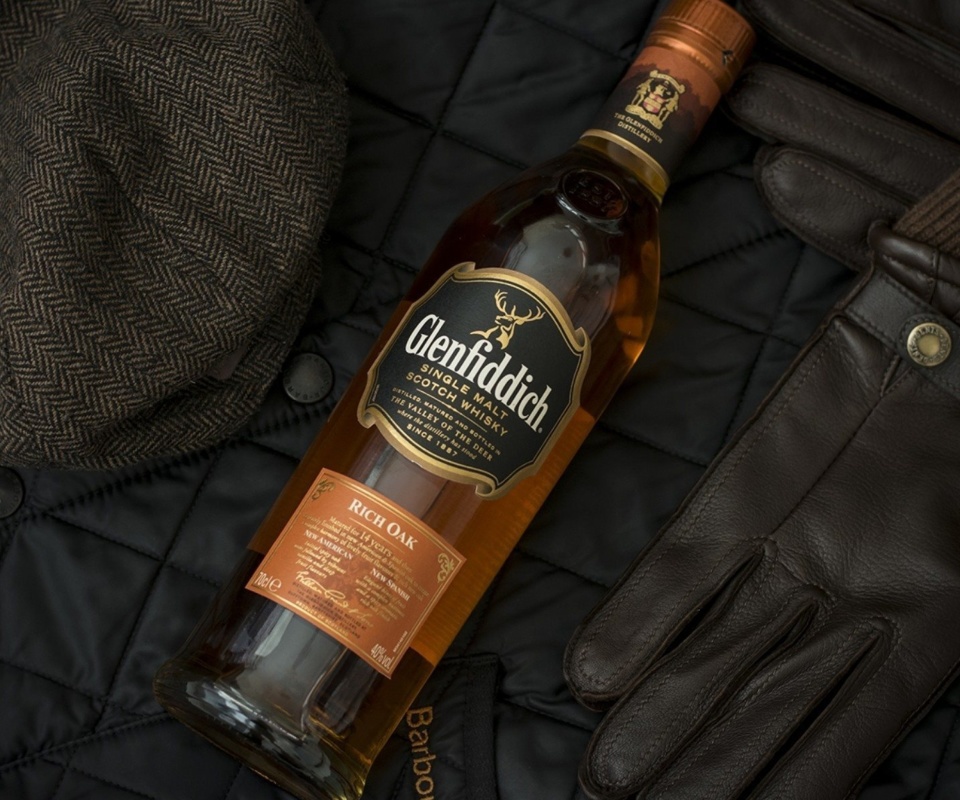 Обои Glenfiddich single malt Scotch Whisky 960x800