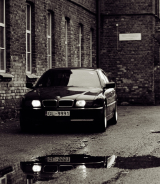 Bmw E38 Old Photography - Obrázkek zdarma pro 768x1280