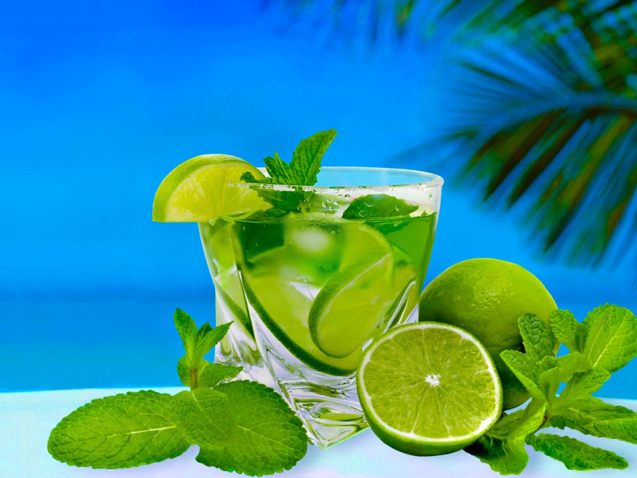 Fondo de pantalla Mojito on Beach 1280x960