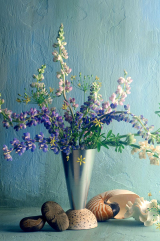 Обои Paint Bouquet 320x480