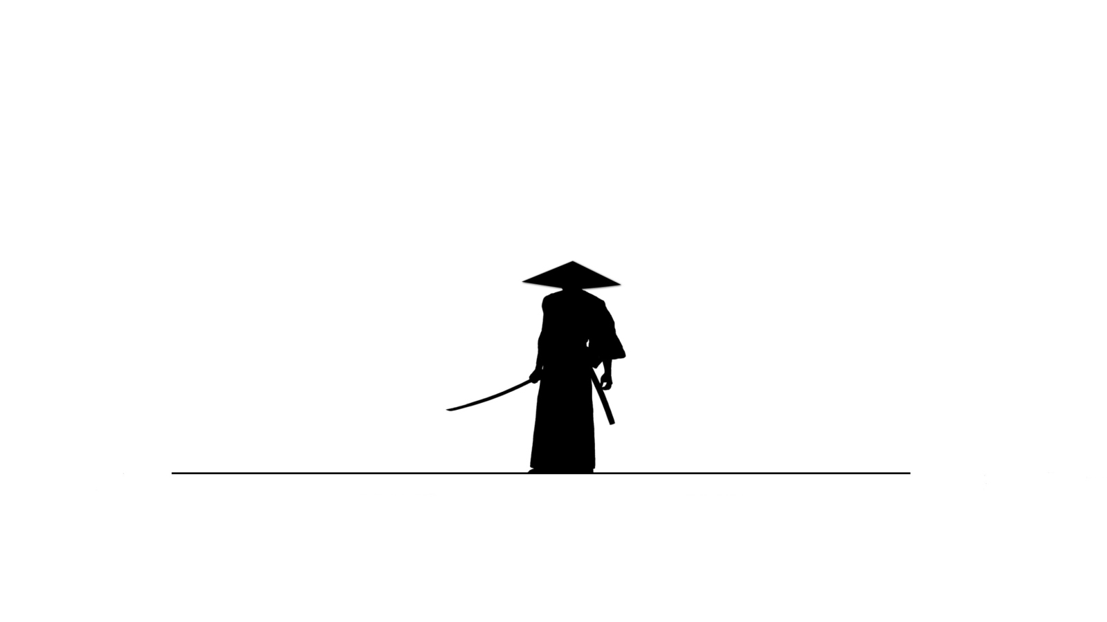 Fondo de pantalla Samurai 1600x900