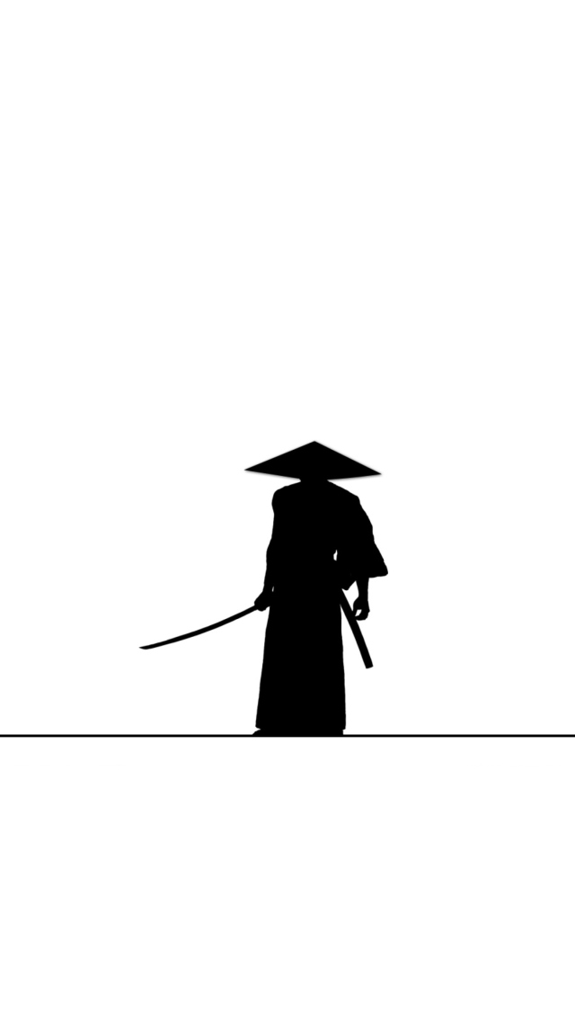 Samurai wallpaper 640x1136