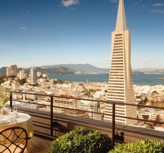 San Francisco City View papel de parede para celular para iPad 3