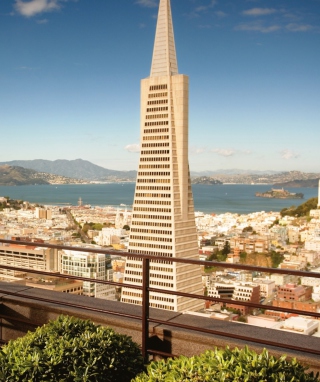 Kostenloses San Francisco City View Wallpaper für Nokia Asha 311