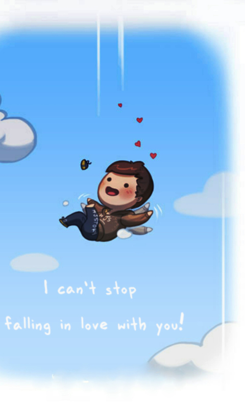 Love Is - I Cant Stop wallpaper 480x800