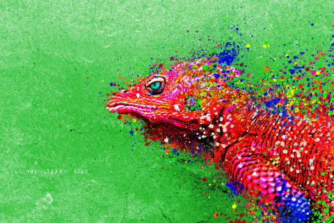 Das Lizard King Wallpaper 480x320