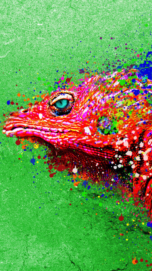 Lizard King wallpaper 640x1136