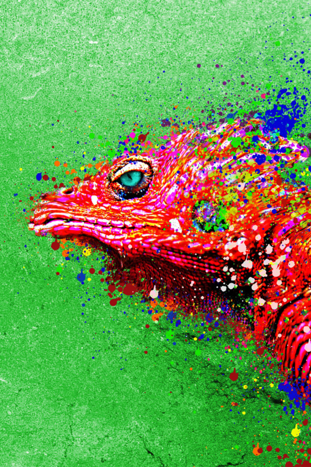 Das Lizard King Wallpaper 640x960