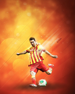 Картинка Lionel Messi на Nokia C2-01