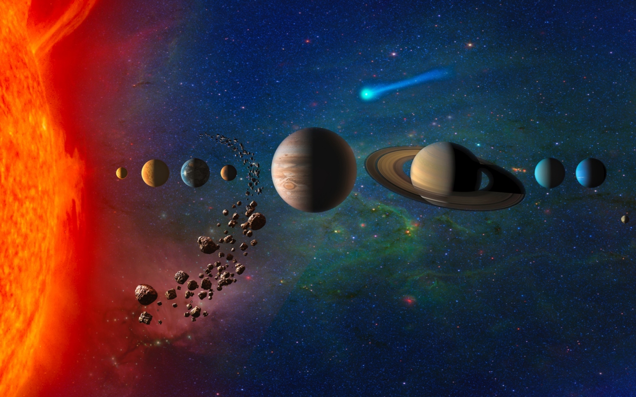 Solar System screenshot #1 1280x800