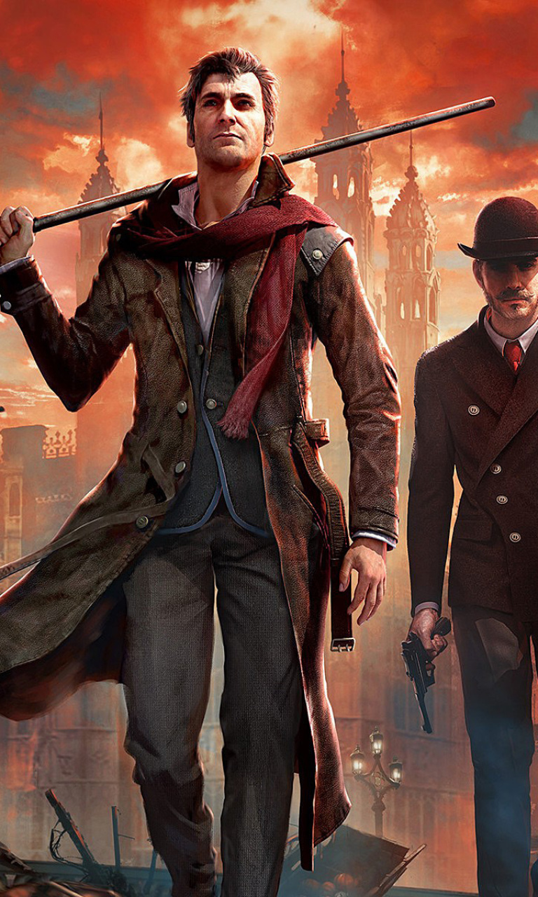 Sfondi Sherlock Holmes Crimes & Punishments Game 768x1280