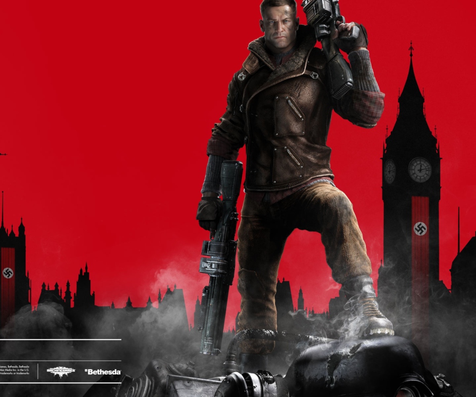 Wolfenstein The New Order Video Game wallpaper 960x800