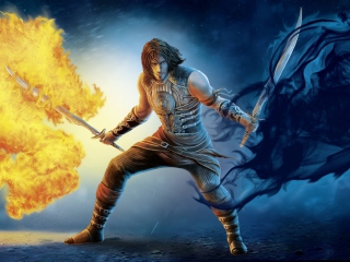 Das Prince Of Persia 2 Shadow And Flame Wallpaper 320x240