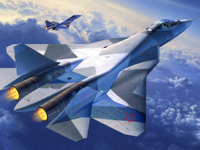 Das Su 57 Wallpaper 640x480