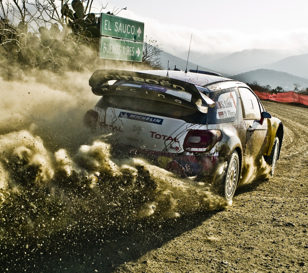 Fondo de pantalla Citroën World Rally Team 1080x960