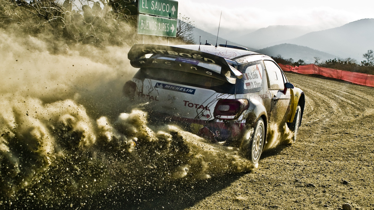 Citroën World Rally Team wallpaper 1280x720