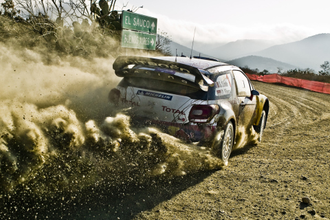 Fondo de pantalla Citroën World Rally Team 480x320