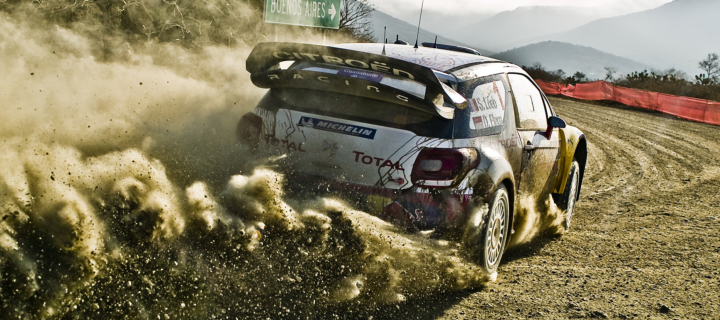 Screenshot №1 pro téma Citroën World Rally Team 720x320