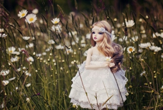 Beautiful Bride Doll - Obrázkek zdarma pro 220x176