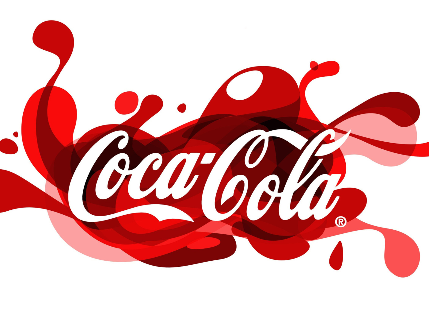 Screenshot №1 pro téma Coca Cola Logo 1400x1050