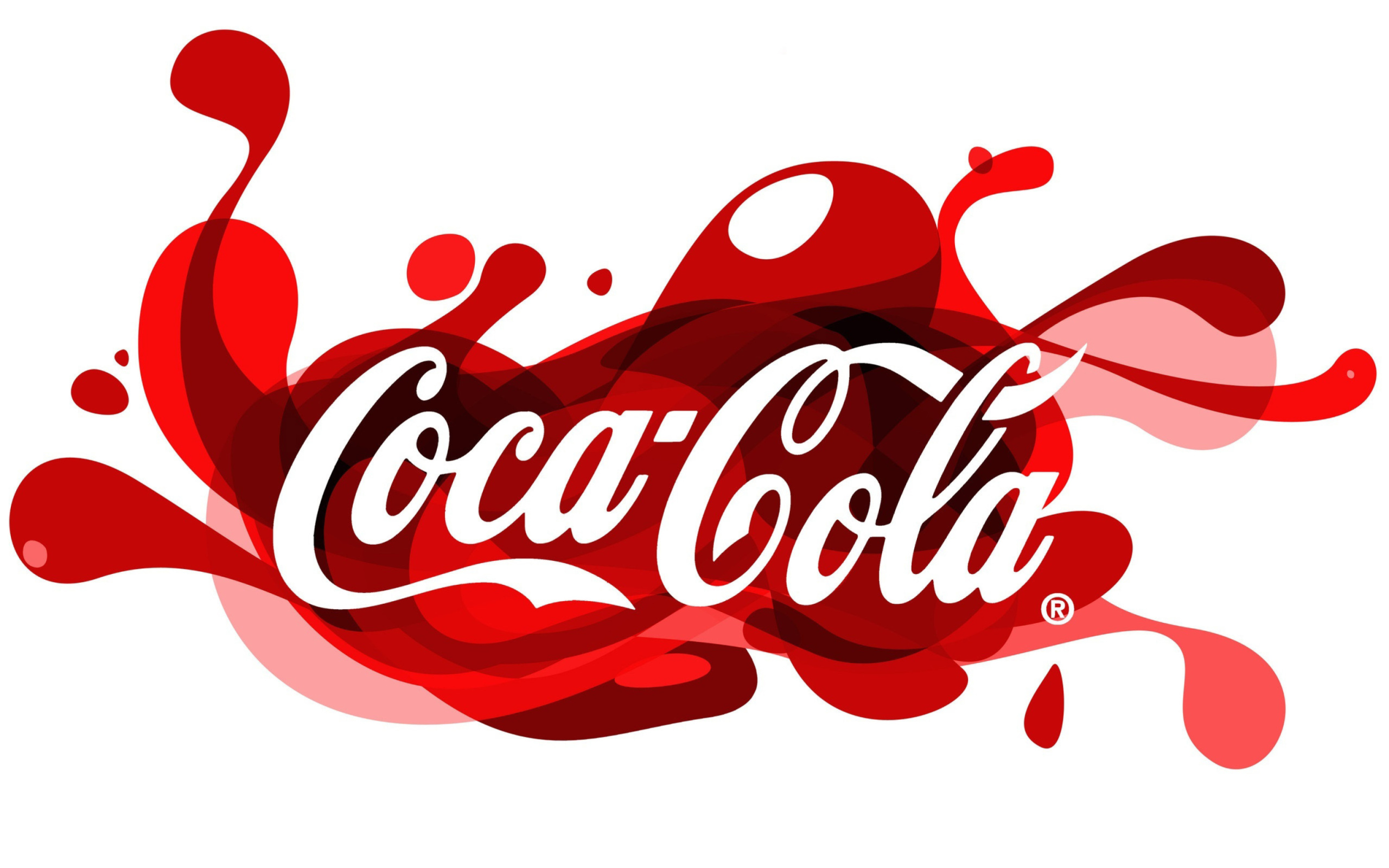 Обои Coca Cola Logo 2560x1600