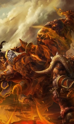 Screenshot №1 pro téma World of Warcraft Battle 240x400