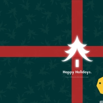 Happy Holidays wallpaper 208x208
