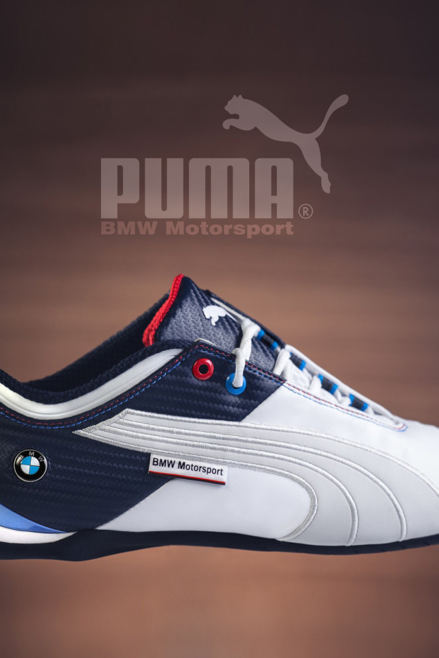 Fondo de pantalla Puma BMW Motorsport 640x960